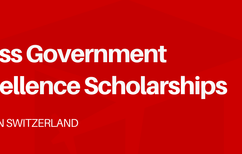 Swiss Government Excellence Scholarships