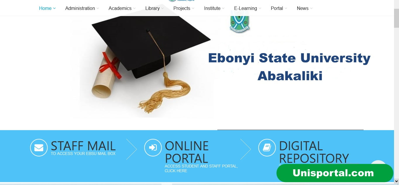 Image of EBSU Portal