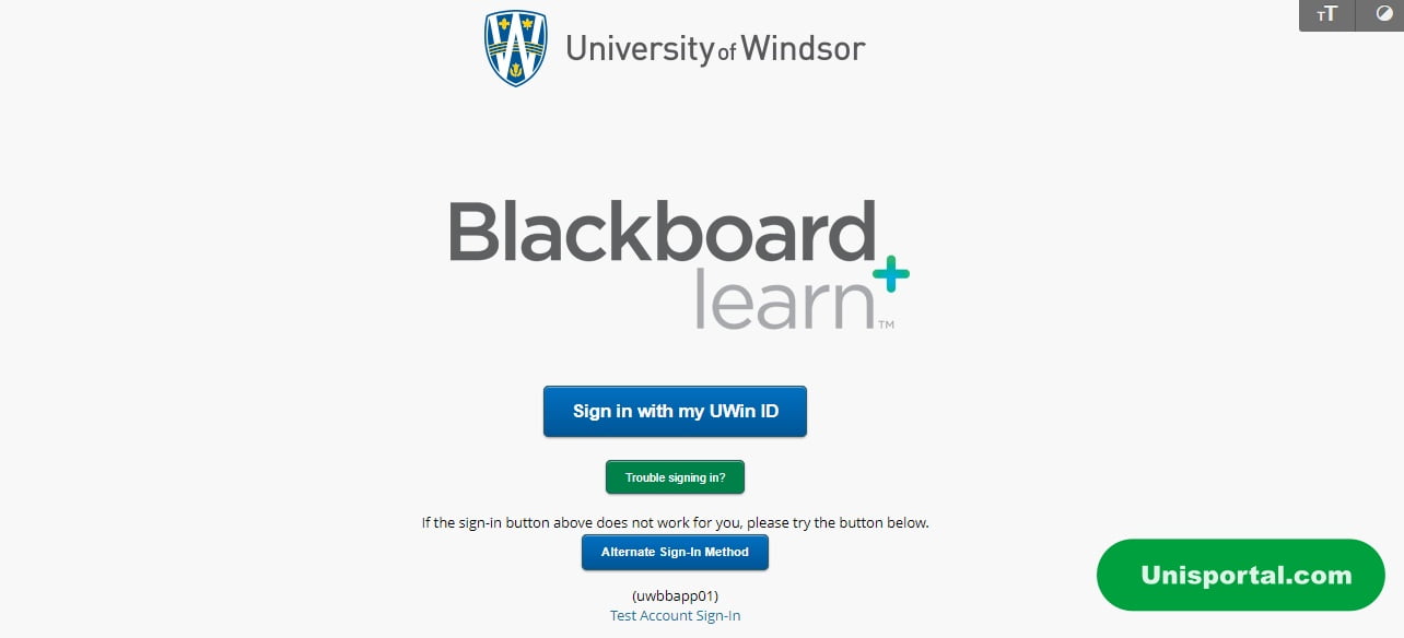 Blackboard UWindsor