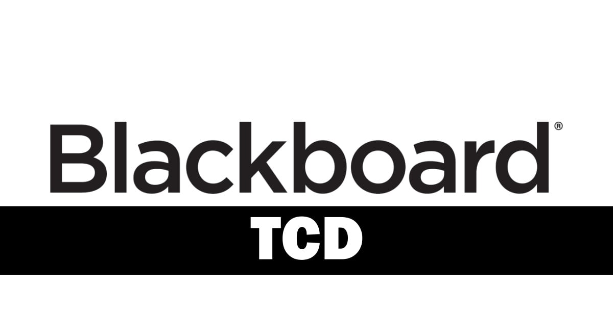 Blackboard TCD